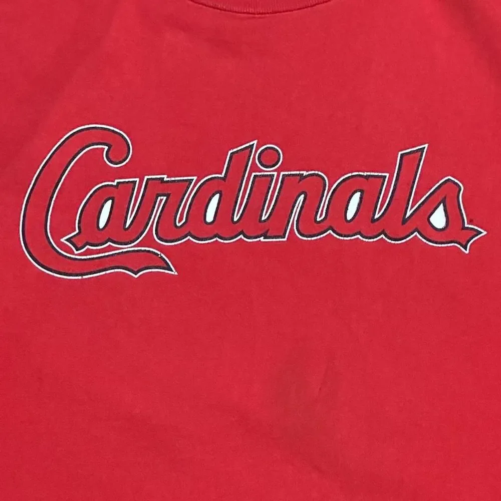 Adidas St. Louis Cardinals Red MLB Baseball Graphic T-Shirt